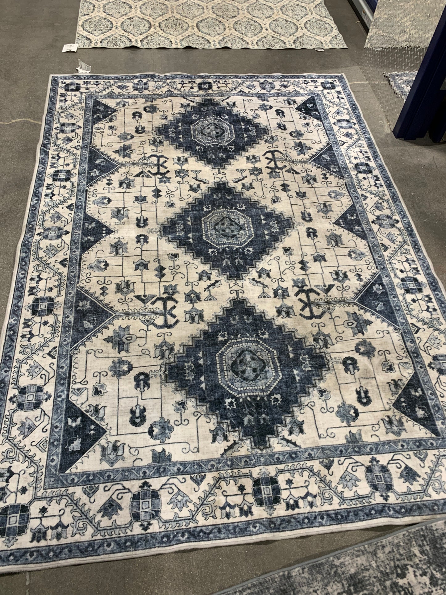 3 used Wyatt & Ash Washable Indoor Area Rug 5' x 7'