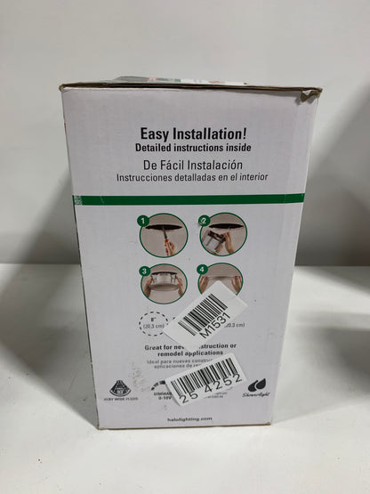 LCR8 8 in. Soft White Selectable CCT Integrated LED Recessed Light with Round Surface Mount White Trim Retrofit Module