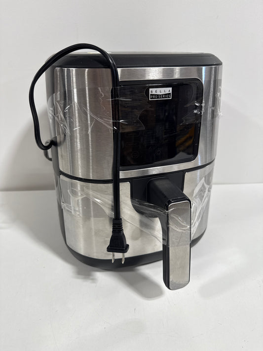 See Desc Bella PRO - 4.2-qt. Touchscreen Air Fryer - Stainless Steel