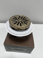 Brizo BT061414 4" Tile-in Round Shower Drain Polished Gold
