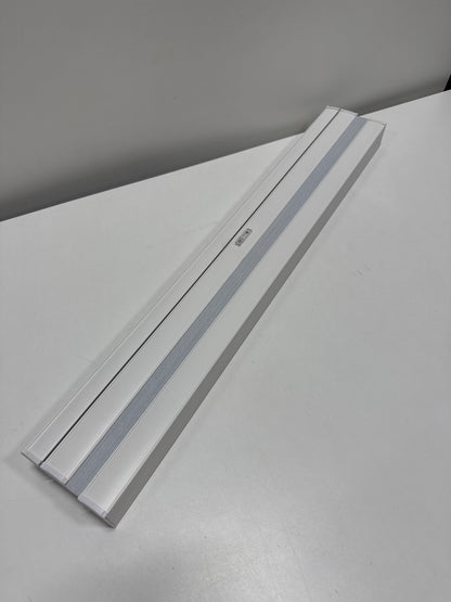 Home Decorators Collection Shadow White Top Down Bottom Up Cordless Blackout Cellular Window Shades - 26 in.W x 48 in. L (Actual Size 25.75 x 48)