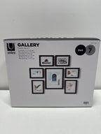 Umbra Gallery Frames, Black, Set of 7
