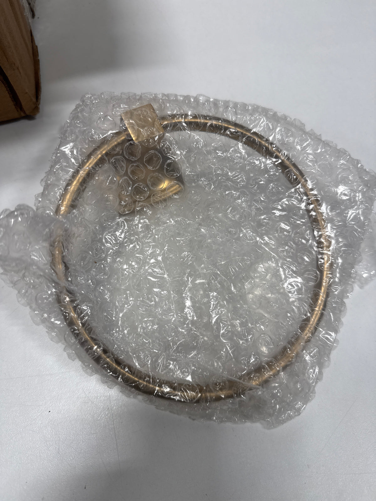 BH36092CZ | Champagne Bronze Towel Ring | 7-9/16 in (192 Mm) Length Towel Holder - *Tools Hardware & Misc