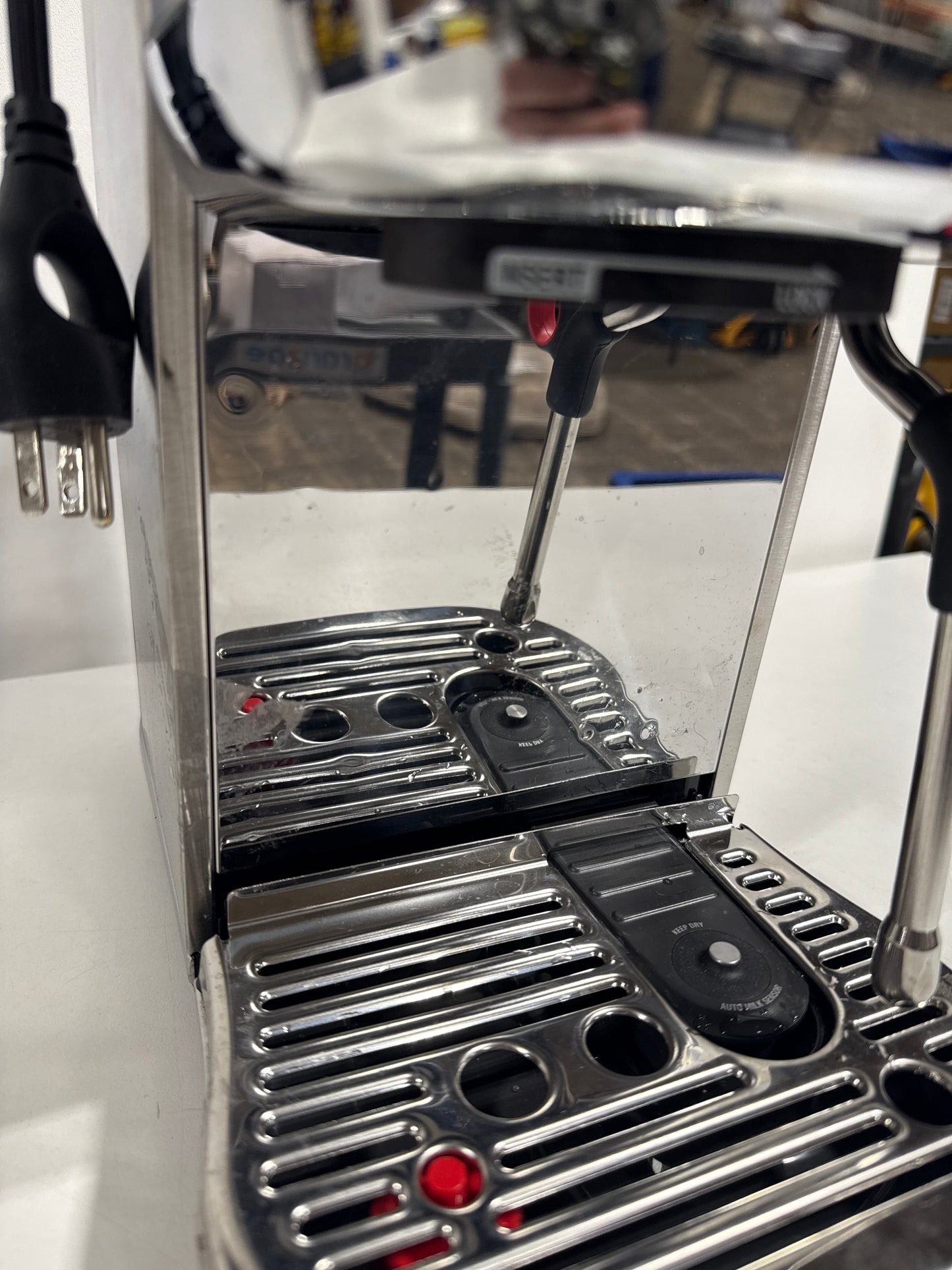 Scratch & Dent See Desc Breville Bambino Plus ThermoJet Espresso Maker with Steam