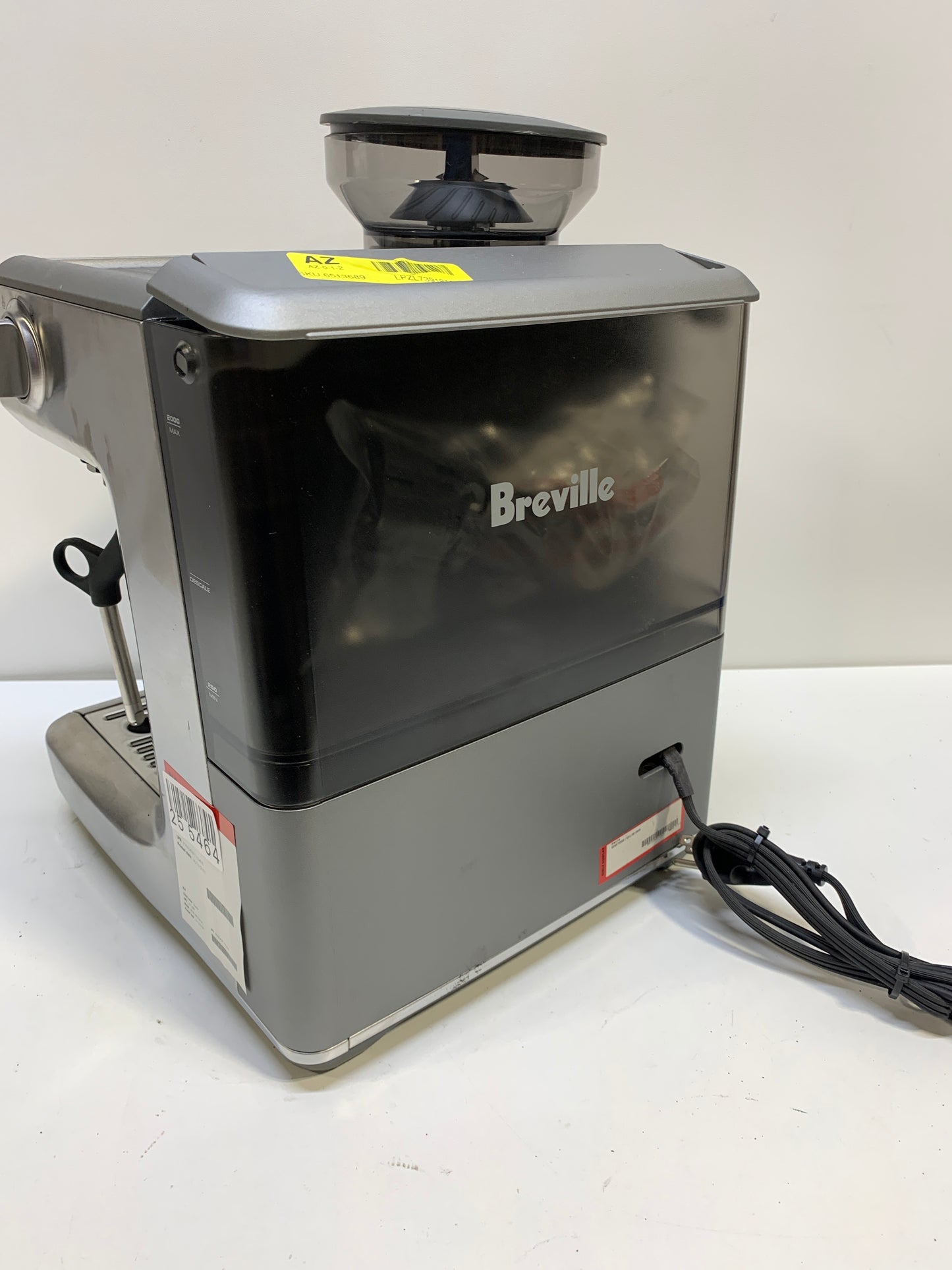 Scratch  & Dent  Breville - the Barista Express Impress Espresso Machine - Brushed Stainless Steel