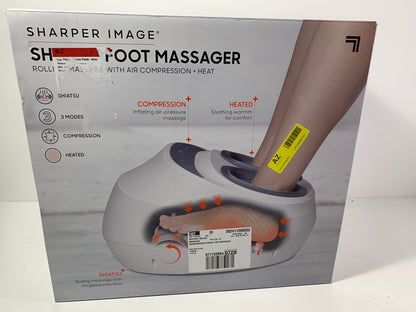 Sharper Image Shiatsu Foot Massager - White