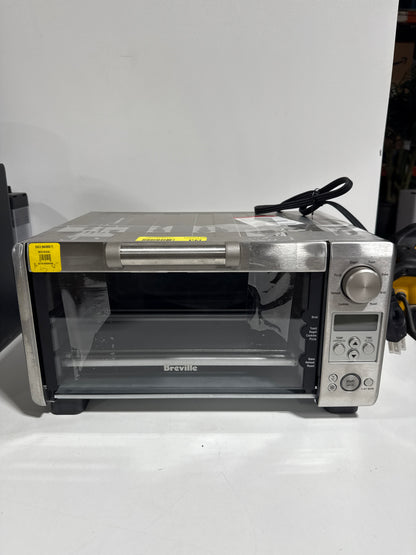 See Desc Breville Mini Smart Toaster Oven - 0.45 Cu. Ft./12.7L - Stainless Steel