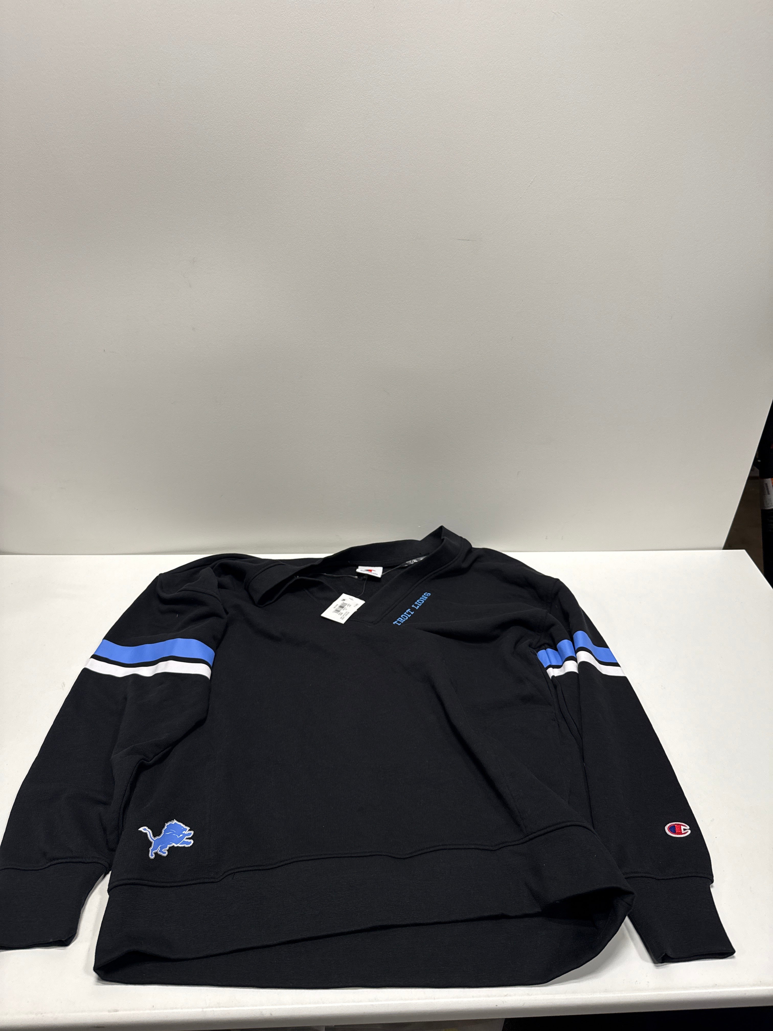 NFL Detroit Lions Women's Dark Champion V-Neck Tunic, S