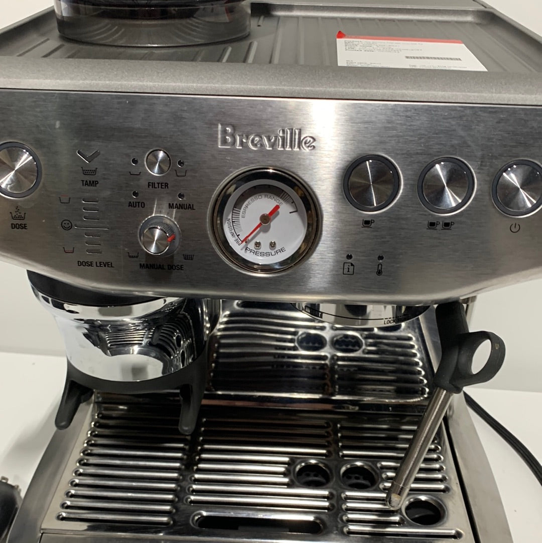 Used See Desc Breville - the Barista Express Impress Espresso Machine - Brushed Stainless Steel