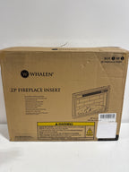 Whalen Furniture - Fireplace Insert for Whalen Adelia or Thannon TV Stands - Black - *Furniture & Organization