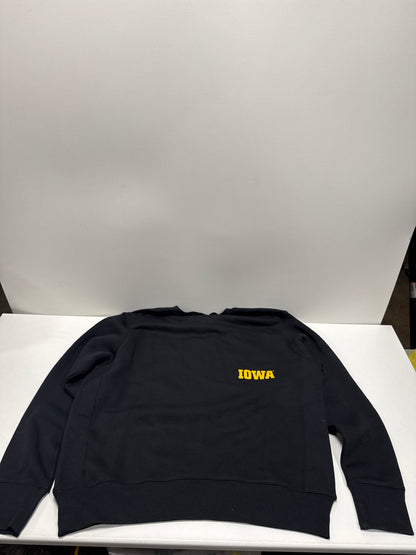 NCAA Iowa Hawkeyes Men's Champion Crew Neck Sweatshirt -L