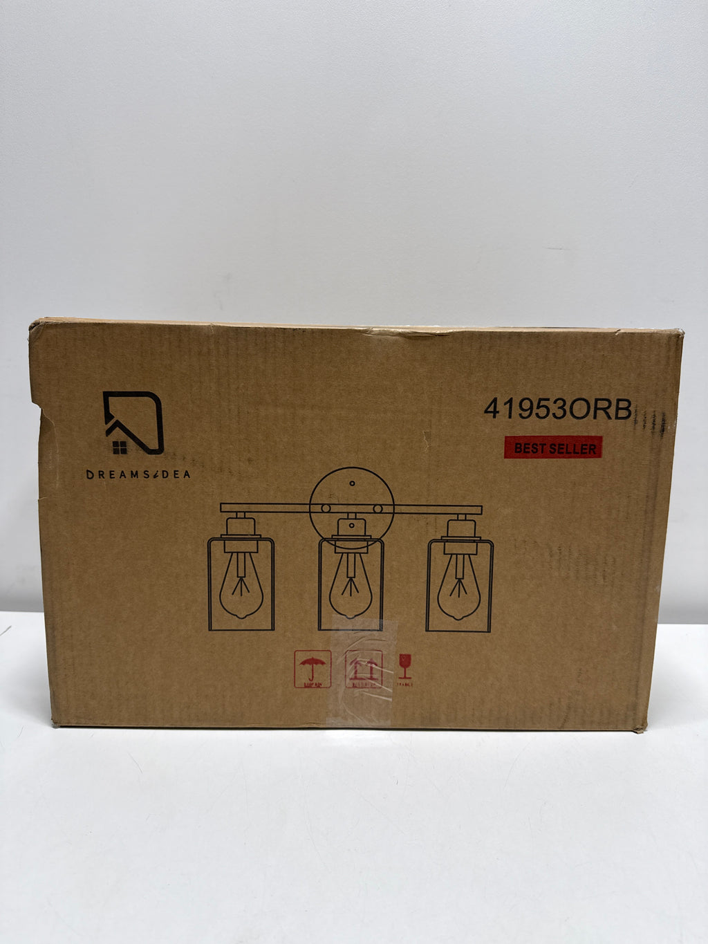Pia Ricco 17 in. 3-Light Bathroom Light Fixtures Oil Rubbed Bronze Vanity Light