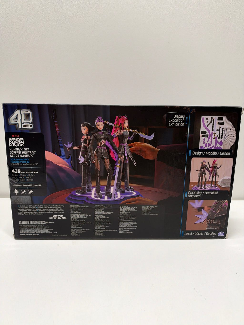 4D Build K-Pop Demon Hunters 3D Puzzle Model Kit