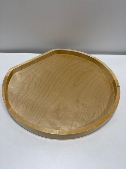 Rev-a-Shelf 4Wls201-20-52 Wood Classics 20 D Shaped Lazy Susan Shelf for Corner Wall