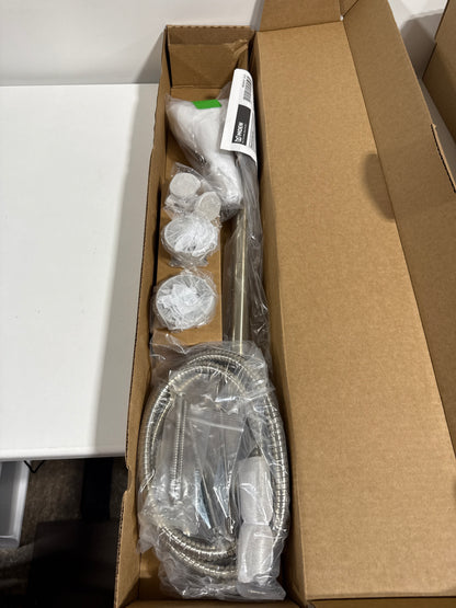 Moen Eco-Performance Brushed Nickel Detachable Handheld Shower Head with 24-Inch Slide Bar and 69-Inch Hose, 3868EPBN