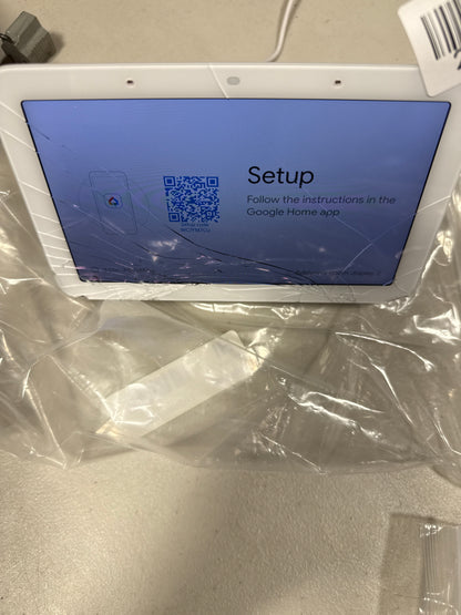 Used For Parts Google Nest Hub 7-inch Display 2nd Gen Ga01331-us - Chalk