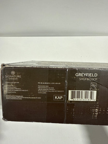 Signature Hardware 449779 Greyfield Pressure Balanced Valve Trim - Less Valve