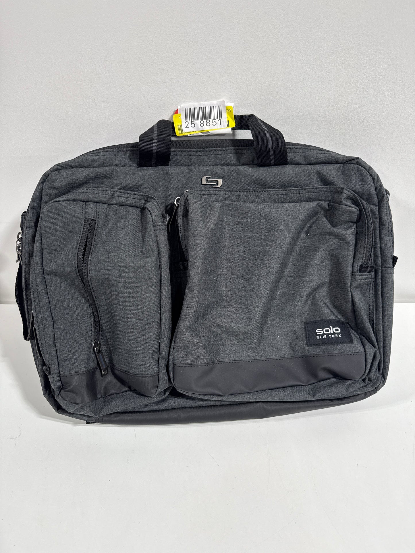 Solo New York Duane 16" Hybrid Laptop Bag - Gray