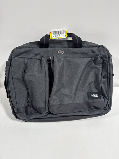 Solo New York Duane 16" Hybrid Laptop Bag - Gray