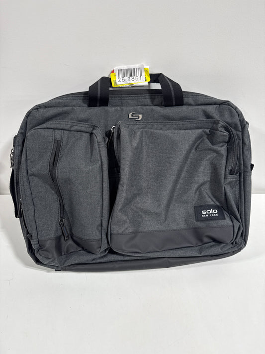 Solo New York Duane 16" Hybrid Laptop Bag - Gray