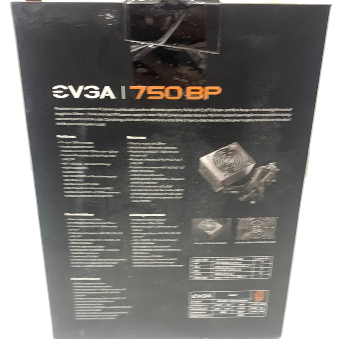 EVGA - 750 BP, 80+ BRONZE 750W, 100-BP-0750-K1, Power supply