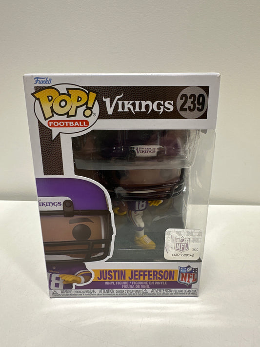 NFL Legends Justin Jefferson (Vikings) Funko Pop! Vinyl Figure #239