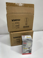 12 x Satco 60 Watt Equivalent A19 2700K Warm White Energy Efficient Dimmable LED Light Bulb - *Lighting & Electrical