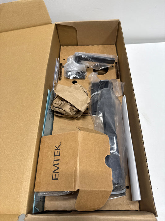 Emtek 4213HLORHUS26 Single Cyl , Hamden Tub Entry , Helios Lever , RH