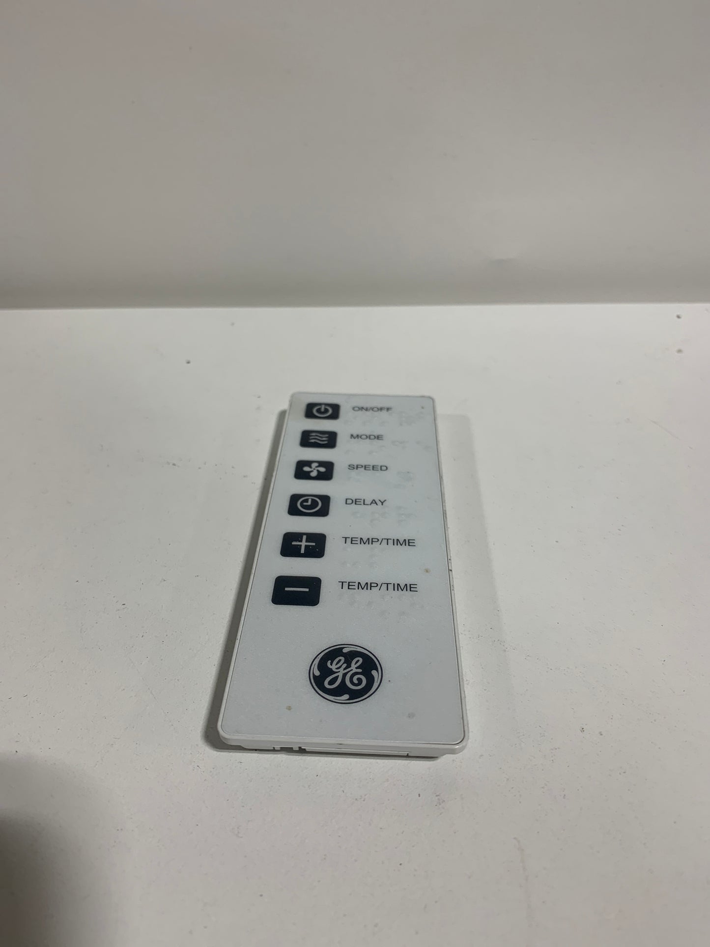 GE Window Air conditioner Remote Control White Braille