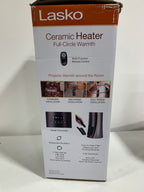 No Remote Lasko 1500-Watt Ceramic Tower Electric Space Heater with Thermostat - *Home Environment