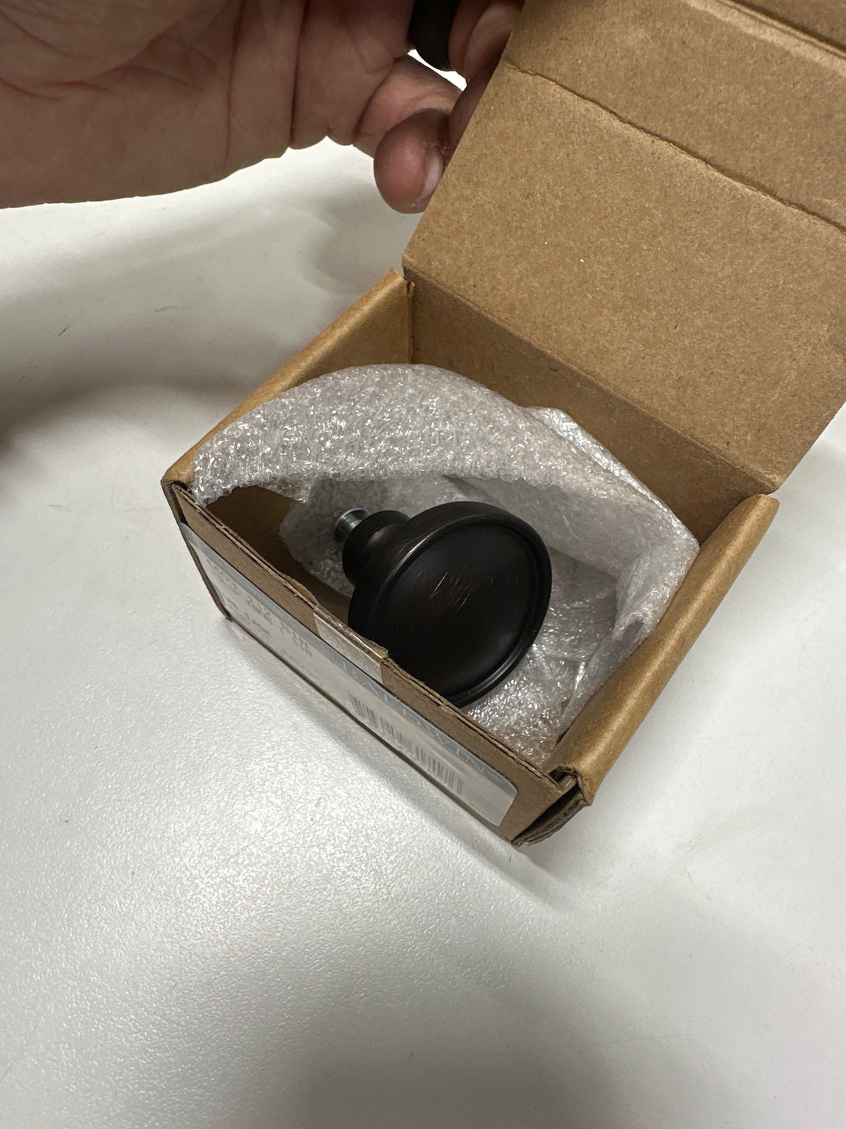 Baldwin 4403112BIN 4403.BIN Tulip 1-1/2 Inch Mushroom Cabinet Knob from The Estate Collection
