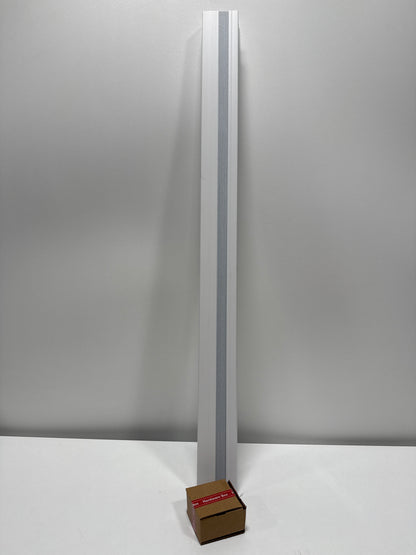 Shadow White 9/16 in. Cordless BO Fabric Cellular Window Shades-35.5 in. W X 48 in.L (Actual Size 36 in. W X 48 in.L)
