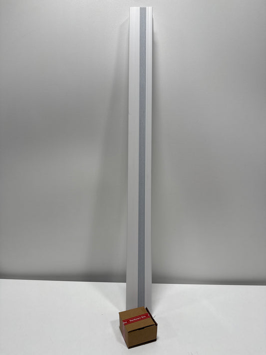 Shadow White 9/16 in. Cordless BO Fabric Cellular Window Shades-35.5 in. W X 48 in.L (Actual Size 36 in. W X 48 in.L)