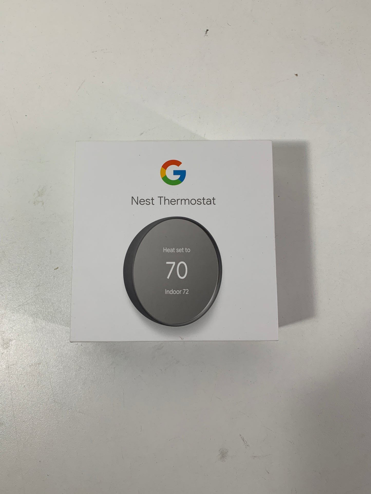 Google Nest Nest Smart Programmable Wifi Thermostat - Charcoal