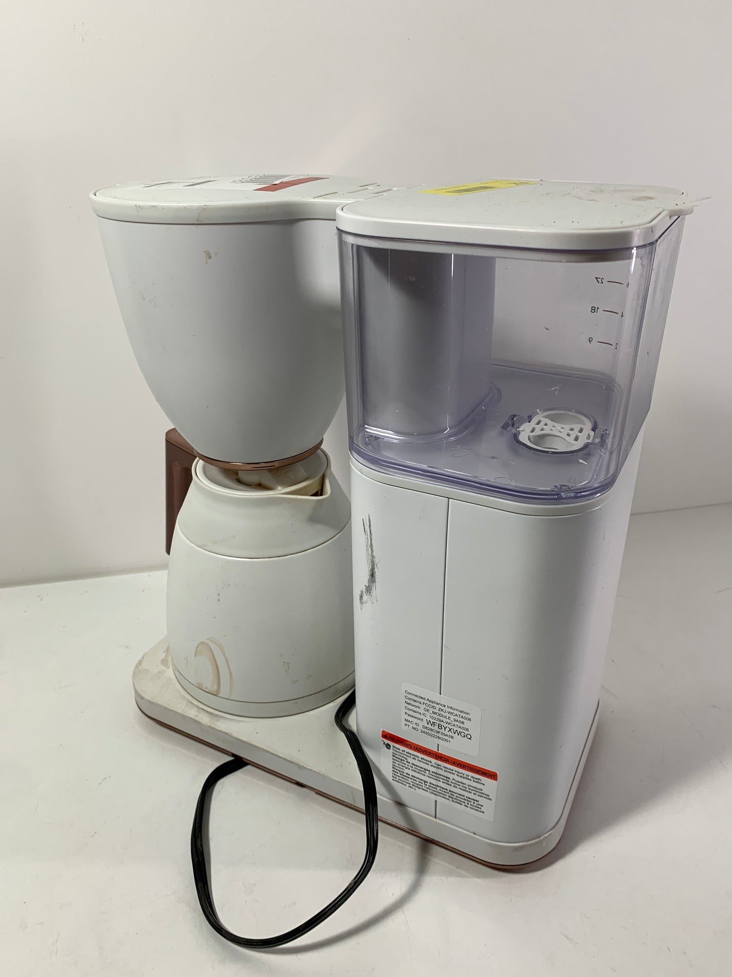 Used Cafe Specialty Drip Coffee Maker with Thermal Carafe - Matte White