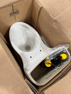 Kohler Santa Rosa One-Piece Compact Elongated 1.28 GPF Toilet with Revolution 360 Swirl Flushing Technology - Quiet Close Seat Included Model: K-30810-0