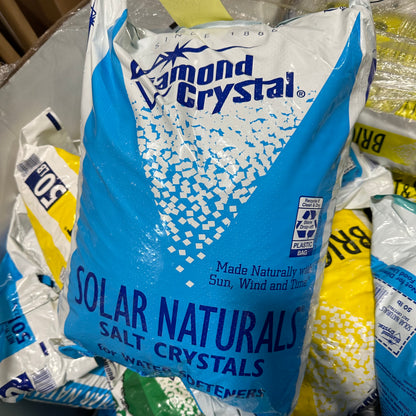 Diamond Crystal 50 Lb Water Softener Salt Crystals