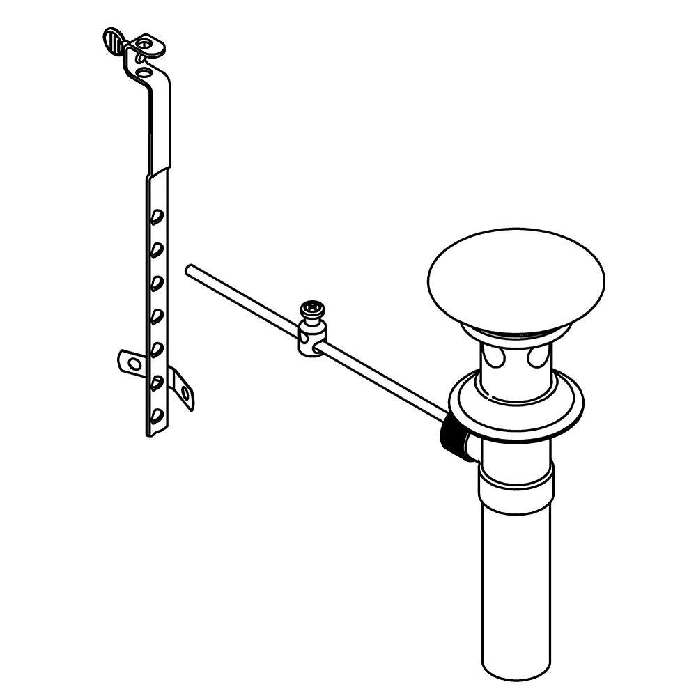 Kohler Lav Drain K-1377123-0 - White