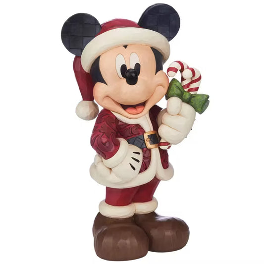 Kirkland 17-Inch Disney Traditions Hand Painted Holiday Mickey Statue