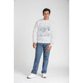 NFL Dallas Cowboys Men's Champion White Crewneck Fleece Sweatshirt
