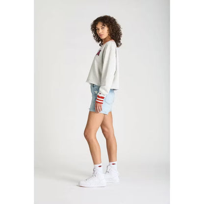 MLB Los Angeles Angels Women's Champion Boxy Sweatshirt - S