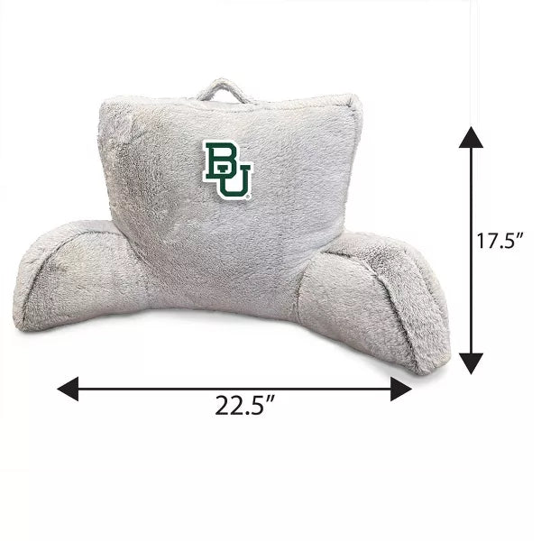 NCAA Baylor Bears Faux Fur Backrest Pillow