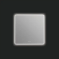 ICO Bath Camden 36’’ W x 36’’ H Modern Square Aluminum Frameless Bathroom Wall Mirror with Light - *Home Decor &