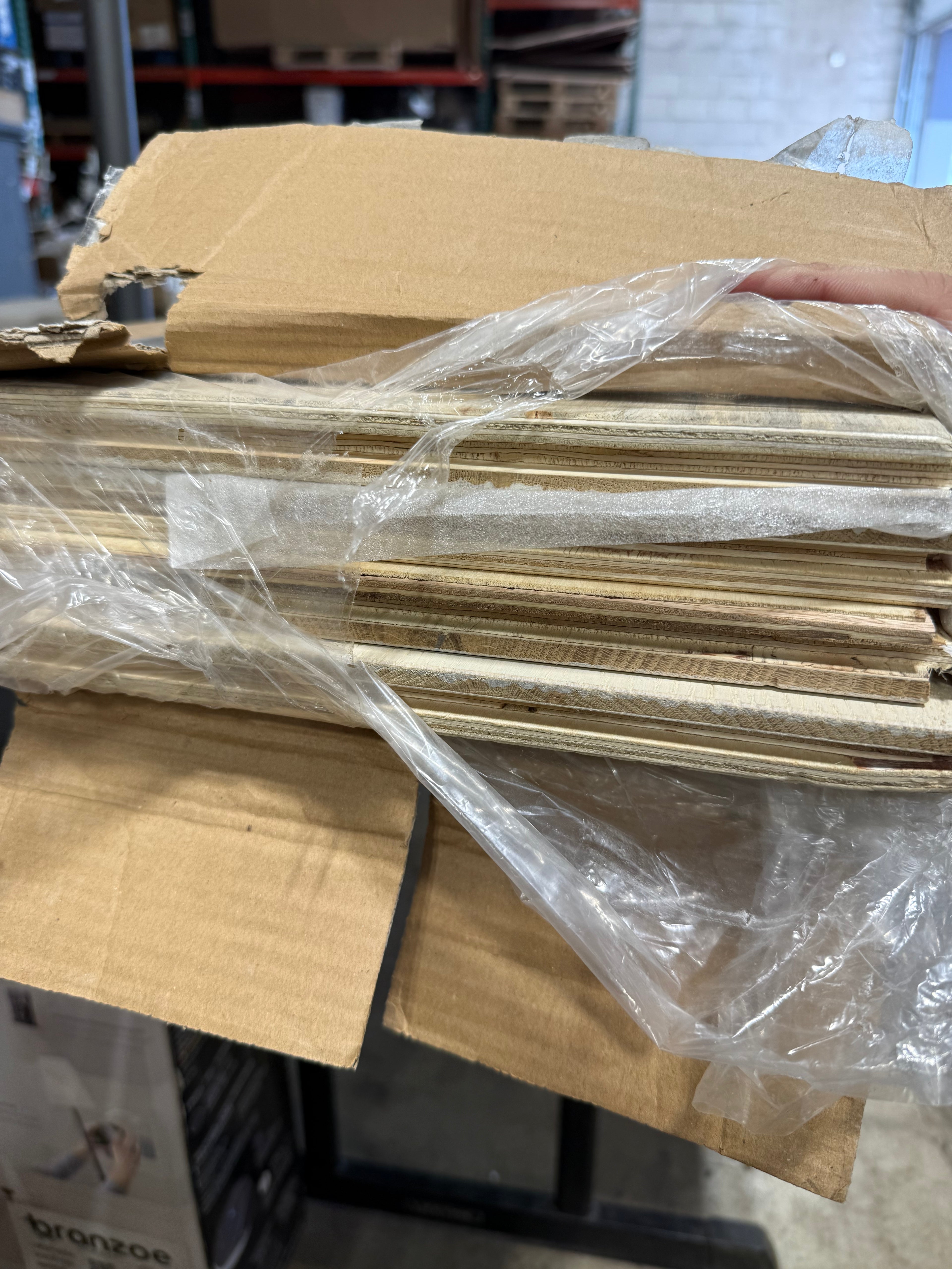Anderson Tuftex Grand Estate 10-1/4" Wide Wire Brushed Engineered White Oak Hardwood Flooring with 11-Ply Layers - Sold by Carton (24.62 SF/Carton)