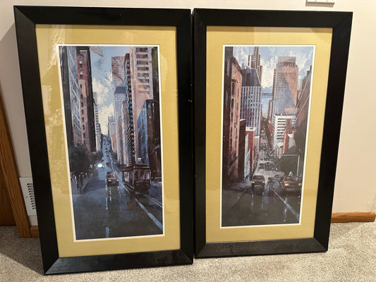 San Francisco cityscape by Marti Bofarull 1 & 2 Modern Home