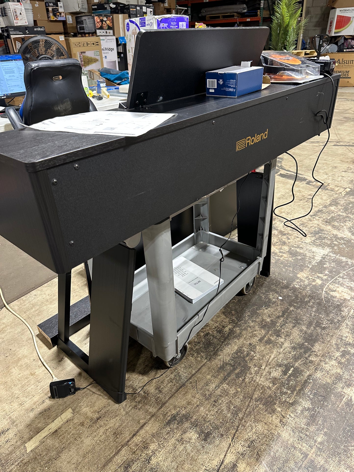 Used Roland RP750 Digital Piano Bundle