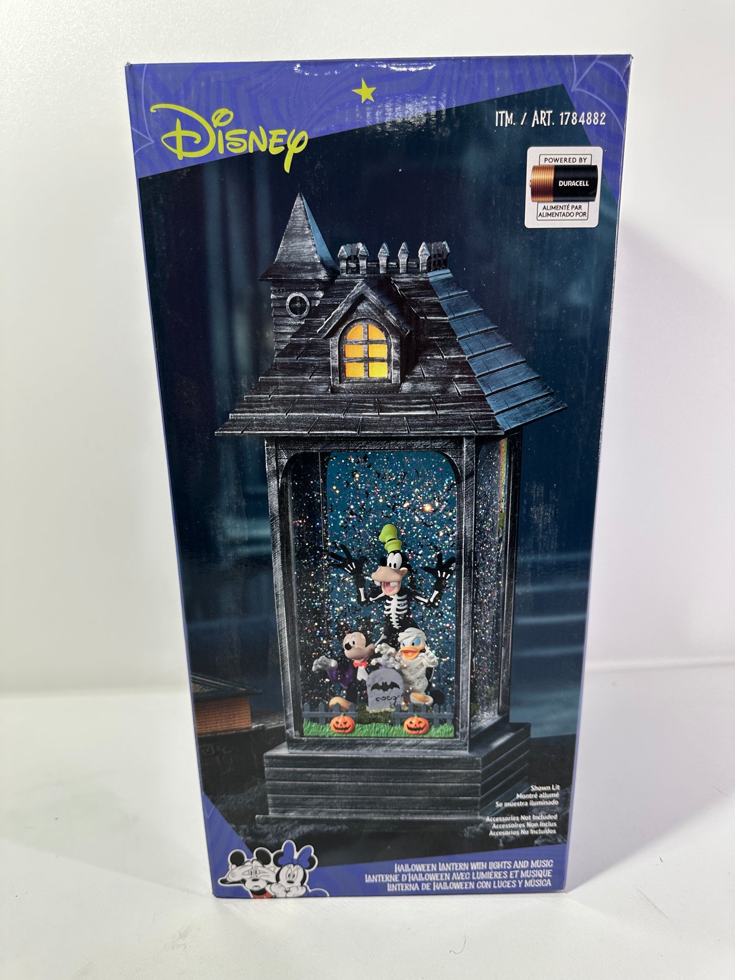 Disney Halloween Swirling Glitter Lantern with Lights & Music ( 1784882 )