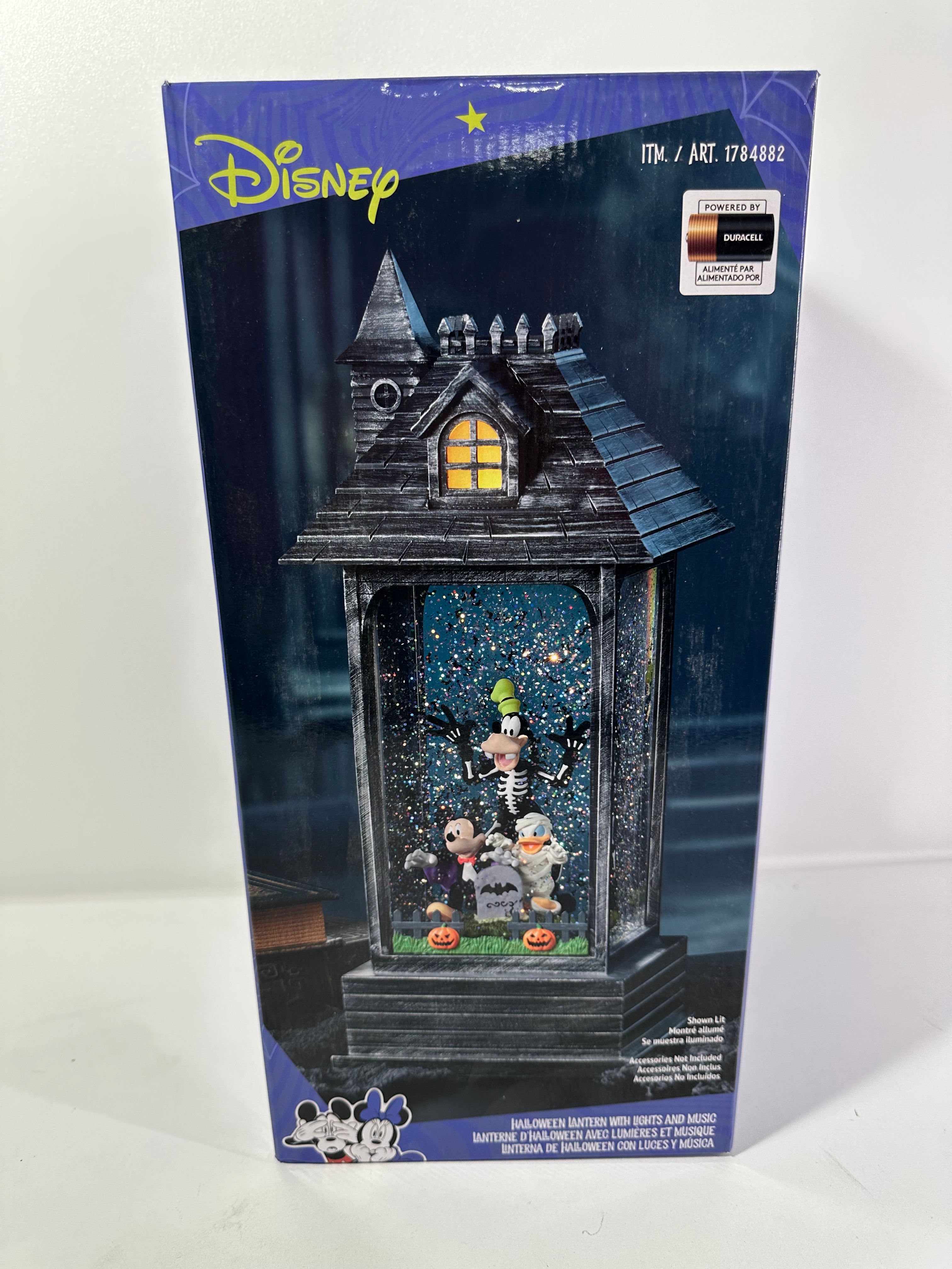 Disney Halloween Swirling Glitter Lantern with Lights & Music (1784882) *Christmas & Seasonal