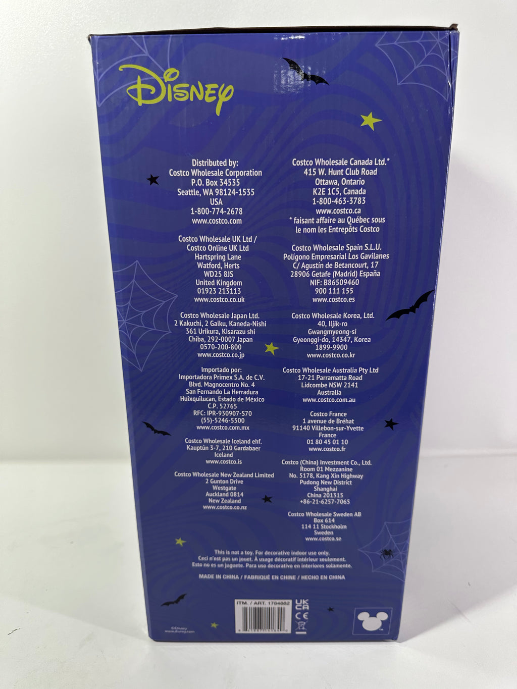 Disney Halloween Swirling Glitter Lantern with Lights & Music (1784882) *Christmas & Seasonal