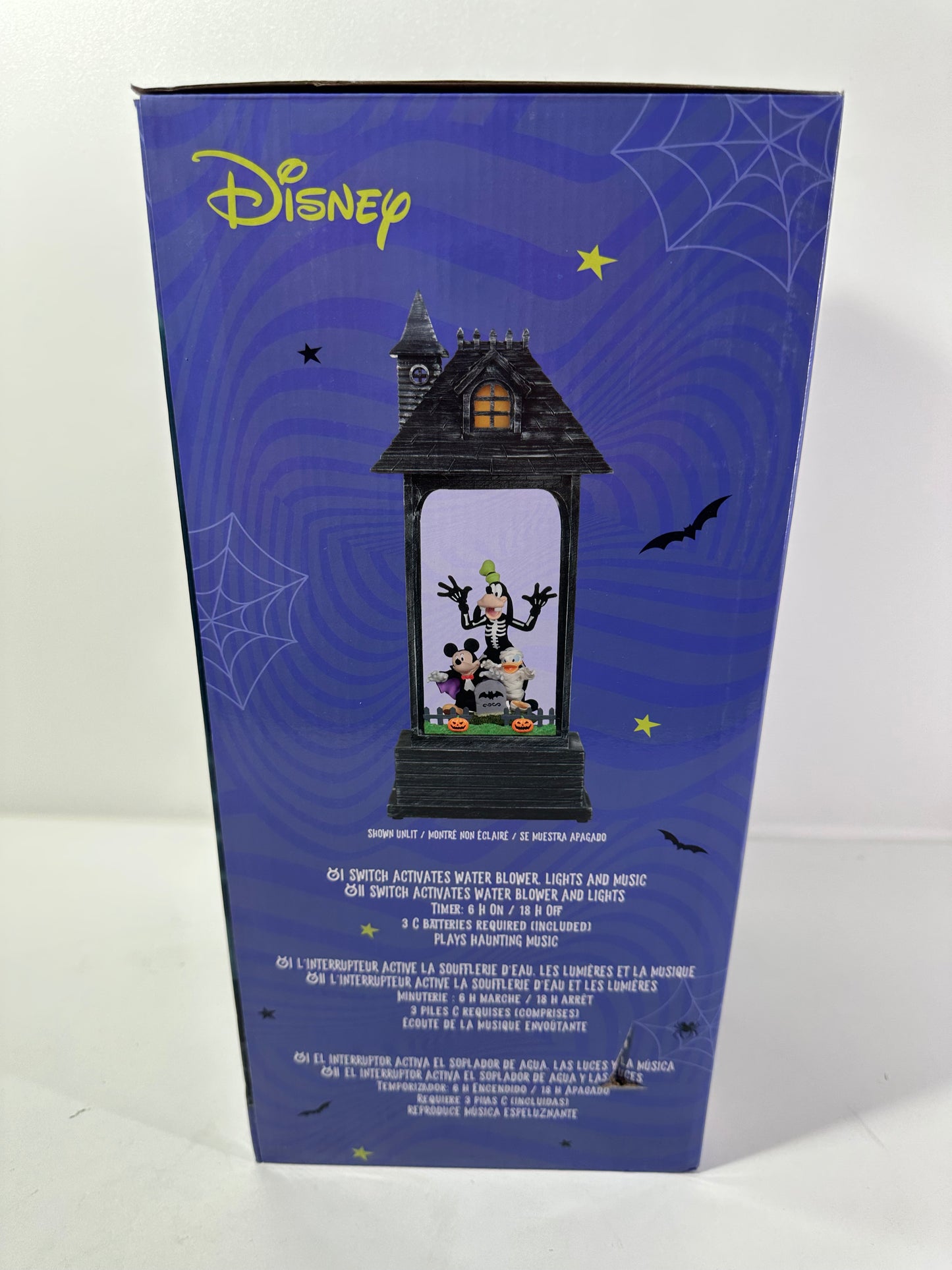 Disney Halloween Swirling Glitter Lantern with Lights & Music ( 1784882 )